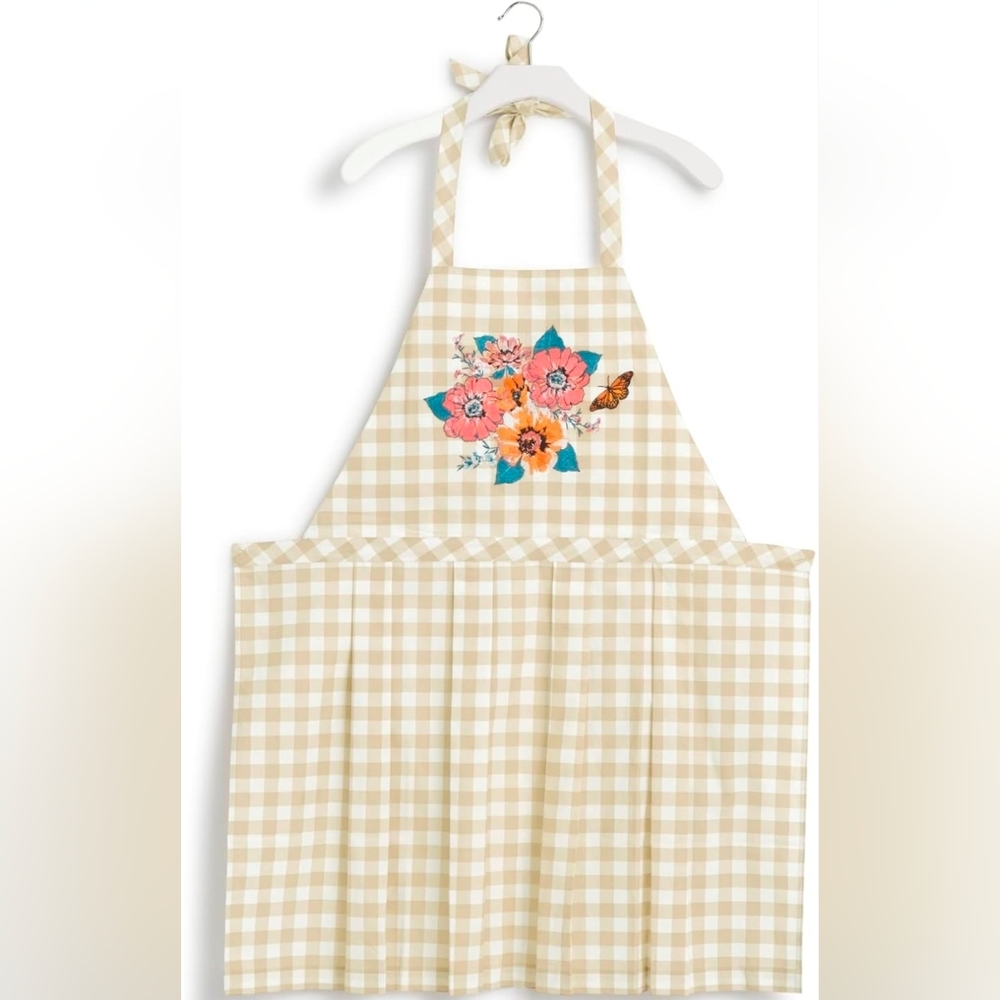 Vera Bradley Peach Blossom Picnic Lightweight Cotton Apron